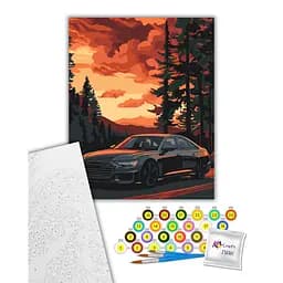 Картина за номерами "Комфортна поїздка" 12513-AC 40х50 см - мініатюра 2