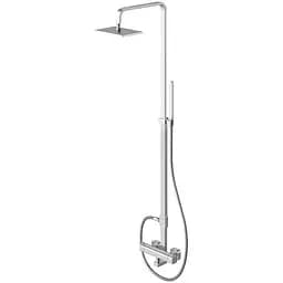 Душова система Kohlman Foxal chrome з термостатом QW273F, Хром