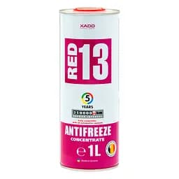 Антифриз XADO Antifreeze Red 13 концентрат 1 л