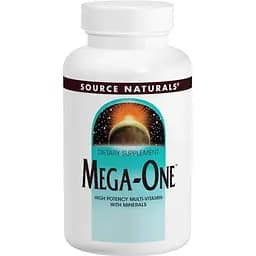 Мультивітаміни та мінерали Source Naturals Mega-One 90 таблеток