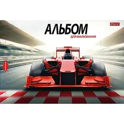 Альбом для малювання 1 Вересня А4, 12 аркушів, 100 г/м², на скобі з перфорацією