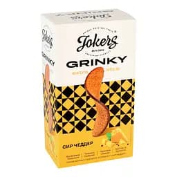 Грінки Jokers Extra Slice житньо-пшеничні зі смаком сиру чедер 90 г (968978) - мініатюра 2