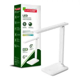 Настільна лампа Eurolamp LED SMART 6W 410lm 2800-6500K 1200mAh (LED-TLB-6W(white))