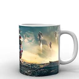 Кружка GeekLand Железный Человек Iron Man Тони Старк Железный человек IM.02.086 330 мл белая