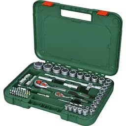 Набор торцевых головок и бит, 1/2, с трещоткой, 25 шт Bosch hoz0012668