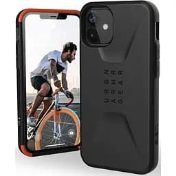 Оригінальний чохол UAG Civilian для iPhone 12 Mini на айфон 12 Міні (5.4") Black 11234D114040 - мініатюра 3