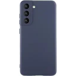 Чехол Silicone Cover Ummi Lakshmi Full Camera (AA) для Samsung Galaxy S21 FE Синий / Midnight Blue
