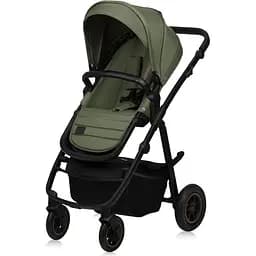 Коляска Lionelo Amber Plus 2 в 1 Green Forest (LO-AMBER PLUS 2IN1 GREEN FOREST) - мініатюра 2