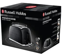 Тостер 26061-56 Honeycomb Black Russell Hobbs teh0026439 - мініатюра 9