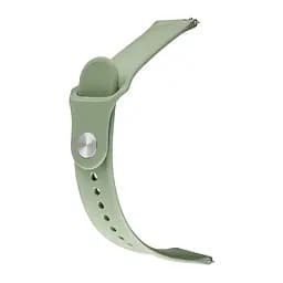 Ремінець Silicone 20 mm Watch Active/Galaxy S4 42 mm/Gear S2/Xiaomi Spinach Green - мініатюра 2