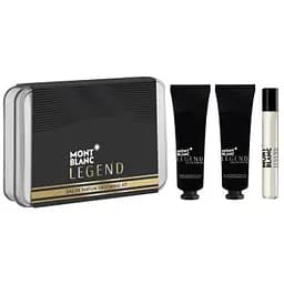 Набір Montblanc Legend парфумована вода 7,5 мл, крем для лица 30 мл, очищающий крем 30 мл