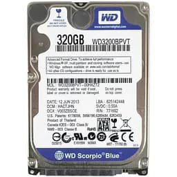 Жесткий диск 2.5 WD 320Gb WD3200BPVT Б/У