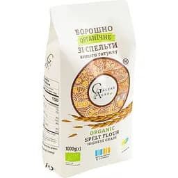 Борошно зі спельти Galeks-Agro вищий ґатунок органічне 1 кг  - мініатюра 3