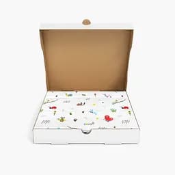 Бортики в дитяче ліжечко 30x60 BEES CS1, червоний (WeltBed_BeesRed_30x60) - мініатюра 3
