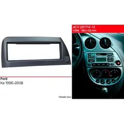 Перехідна рамка Ford Ka ACV 281114-12 - мініатюра 5