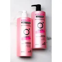 Кондиціонер для волосся O'Shy Keratin Professional, блиск та випрямлення, 1 л - мініатюра 2