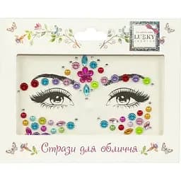 Дитячі стрази для обличчя Квіткова фантазія T20924