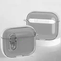 Футляр TPU Colorful для навушників Airpods 3 Black - мініатюра 2