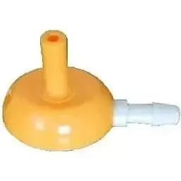 Конектор перехідник для з'єднання манжети з тонометром Microlife кутовий жовтий чорний