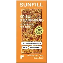 Хлебцы Sunfill с паприкой и зеленой гречкой 91 г 