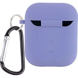 Чохол для навушників AirPods Silicone Case + Carbine Lavender [103834] - мініатюра 2