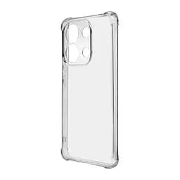 Прозрачный чехол для Xiaomi Redmi Note 13 4G с защитой камеры и усиленными бортами, тонкий, силиконовый, бесцветный, ударостойкий, противоударный бампер c закрытой камерой, ArmorStandart (ARM74703)