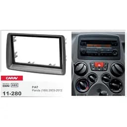 Перехідна рамка Fiat Panda Carav 11-280 - мініатюра 4