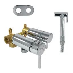 Змішувач для гігієнічного душу Frap 1/10, Хром F7508