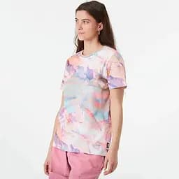 Футболка женская Picture Organic Aulden Printed Women XS Фиолетовый-Розовый