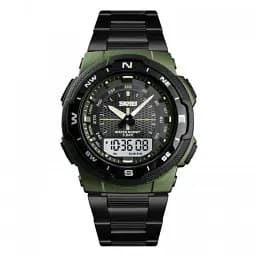 Мужские наручные часы Skmei 1370 Army Green, 1370AG (17132)