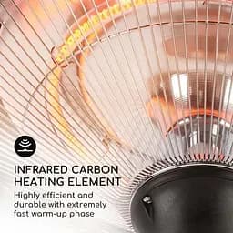 Інфрачервоний обігрівач Blumfeldt Heat Guard Blackline (10032566) - мініатюра 5