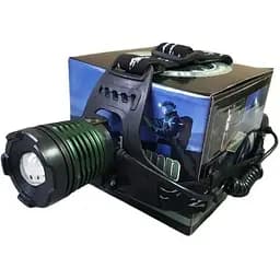 Налобний ліхтар X-Balog BL 2188 T6 акумуляторний для риболовлі 18650 х 2 USB - мініатюра 2