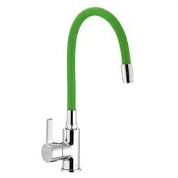 Смеситель для кухни с силиконовым изливом Ibergrif M22112-5 IB0071, Хром