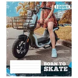 Зошит загальний Школярик Enjoy the ride 048-3317L-3 у лінію 48 аркушів