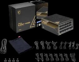 Блок живлення MSI MEG Ai1600T PCIE5 1600W 80+ Titanium - мініатюра 1