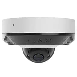 IP-Камера дротова DomeCam Mini HL white, 8мп, 2.8мм, гібридне підсвічування IR 15м, білий Led 1 Ajax teh0015958 - мініатюра 2