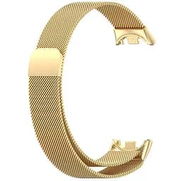 Ремінець Milanese Loop Design для Xiaomi Mi Band 9 (Global) Gold
