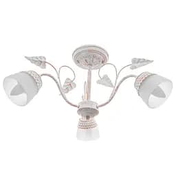 Люстра потолочная Brille для гостиной E14 40W WH (BKL-489S/3)