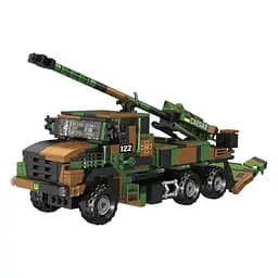 Конструктор Військова техніка 34360 Teko, 734 деталі, САУ CAESAR
