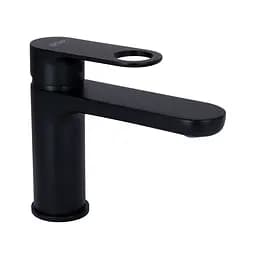 Смеситель для умывальника Qtap Jay QTJAY270BLM45545 Black matt Черный матовый