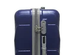 Валіза середня M ABS-пластик Milano bag 147M 66×46×29см 80л Темно-синій