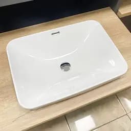 Умивальник VBI Bitritto white врізний VBI-018024, Білий