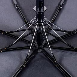 Парасолька напівавтоматична Bergamo Sky, чорний з зелений (7040009) - мініатюра 4