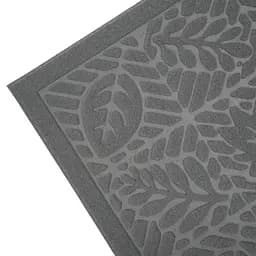 Килимок придверний Eco Fabric Листя без кромки сірий 45 х 75 см (4575-005) - мініатюра 5