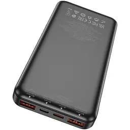 Портативная батарея- внешний аккумулятор Hoco J108 22.5W 10000mAh черный