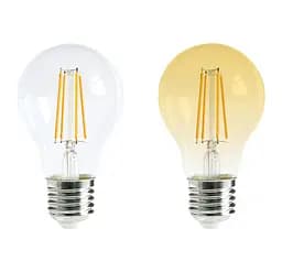 Лампочка 4102 SIRIUSSTAR LED filament clear 12W (A60-4200K-E27) - мініатюра 2