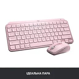 Клавіатура Logitech MX Keys Mini Rose (920-010500) [78339] - мініатюра 9