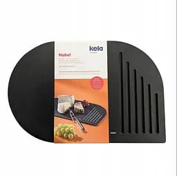 Дошка для нарізання та сервірування Kela Nobel 35 х 23 см чорна (12868)