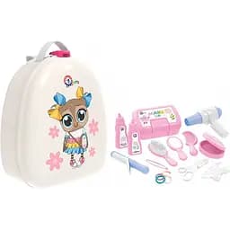 Ігровий косметичний набір Technok Toys в рюкзаку ТехноК (8645) для дівчинки, 16 предметів