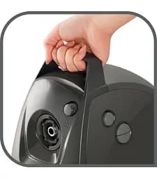 Tefal М'ясорубка HVB Plus, 2000Вт, 2.6кг/хв, 3 решітки, насадка для ковбас, кеббе, томатів, 5 терок, пластик/метал, чорний - мініатюра 3
